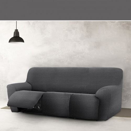 Sofa Cover Eysa JAZ Dark grey 70 x 120 x 260 cm image 5