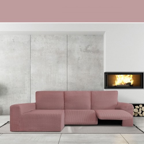 Left long arm chaise longue cover Eysa JAZ Pink 180 x 120 x 360 cm image 5