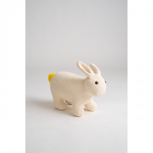 Плюшевый Crochetts AMIGURUMIS MINI Белый Кролик 36 x 26 x 17 cm image 5