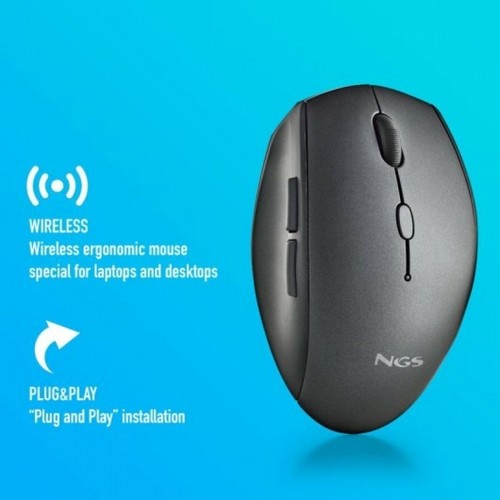 Pele NGS NGS-MOUSE-1228 Melns image 5