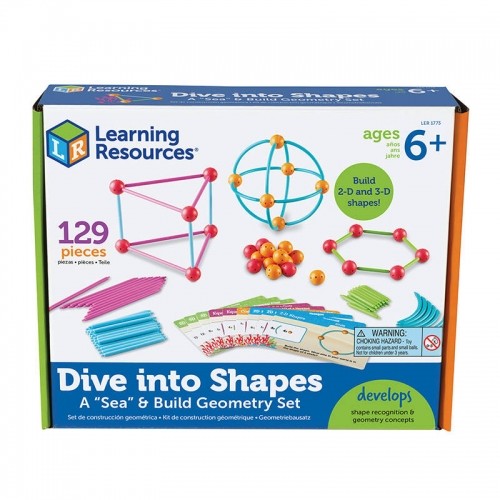 A 'Sea' And Build Geometry Set Learning Resources LER 1773 image 5