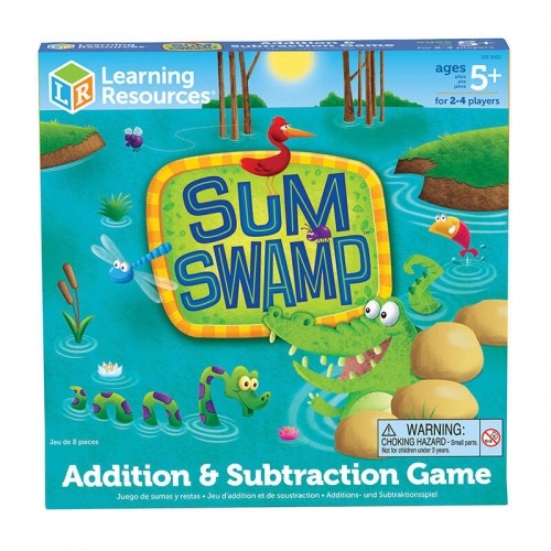 Sum Swamp Addition & Subtraction Game Learning Resources LER 5052 image 5