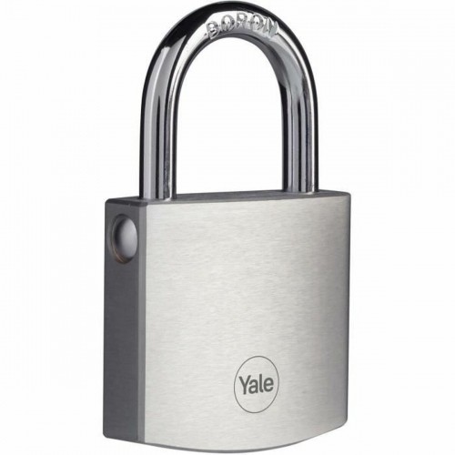 Key padlock Yale Rectangular Silver image 5