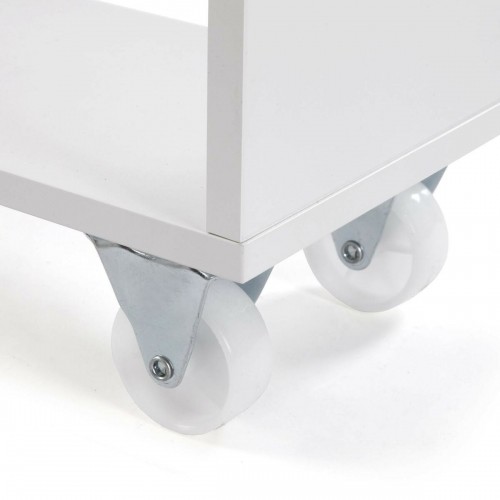 Kitchen Trolley Versa White Metal MDF Wood 15 x 79 x 50 cm image 5