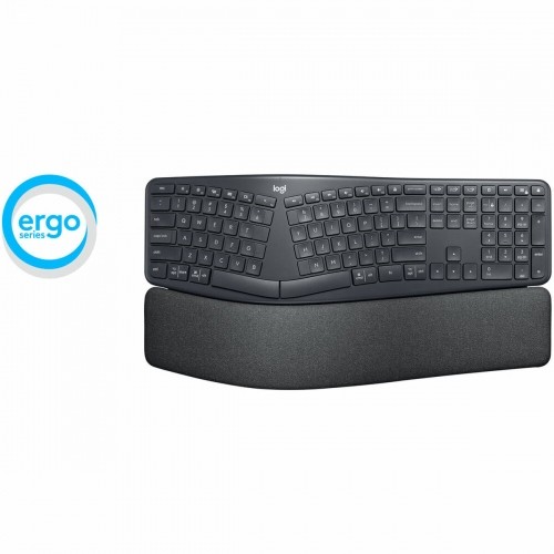 Klaviatūra Logitech 920-010105 Melns Pelēks Grafīts Spāņu Qwerty image 5