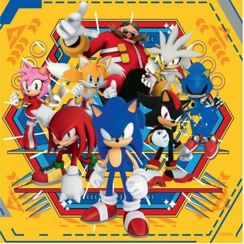 Puzle un domino komplekts Ravensburger SONIC (FR) image 5