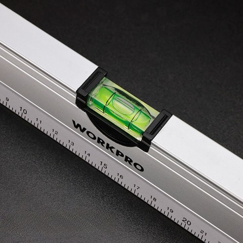 Spirit Level Workpro Aluminium 30 cm image 5