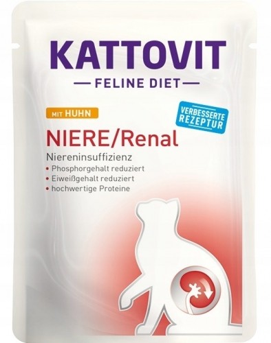 KATTOVIT Feline Diet Niere/Renal - wet cat food - 12 x 85g image 5