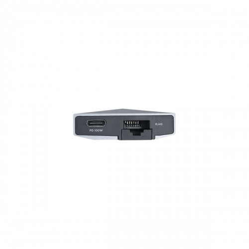 USB Centrmezgls Aisens ASUC-8P004-GR Pelēks 100 W 4K Ultra HD image 5