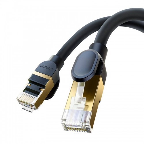 Сетевой кабель cat.8 Baseus Ethernet RJ45, 40 Гбит|с, 10 м (черный) image 5