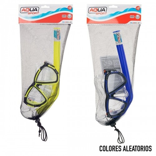 Очки для ныряния с трубкой Colorbaby Aqua Sport взрослых (6 штук) image 5