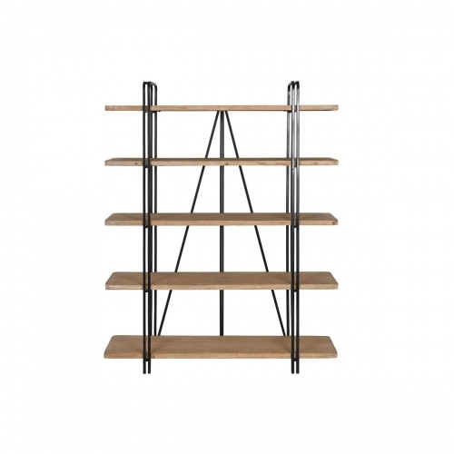 Shelves Home ESPRIT Black Wood Metal 119,5 x 35,5 x 155 cm image 5