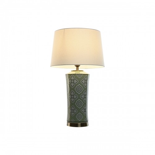 Desk lamp Home ESPRIT White Green Golden Ceramic 50 W 220 V 40 x 40 x 69 cm image 5