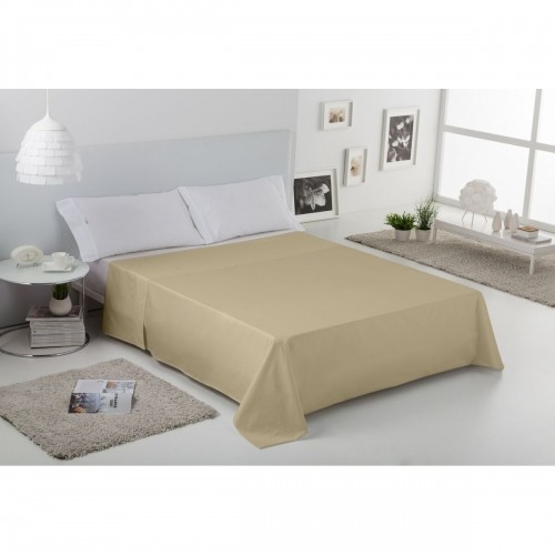 Top sheet Alexandra House Living Beige Camel 220 x 270 cm image 5