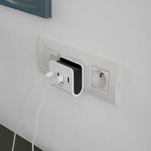 USB Wall Charger Chacon White image 5
