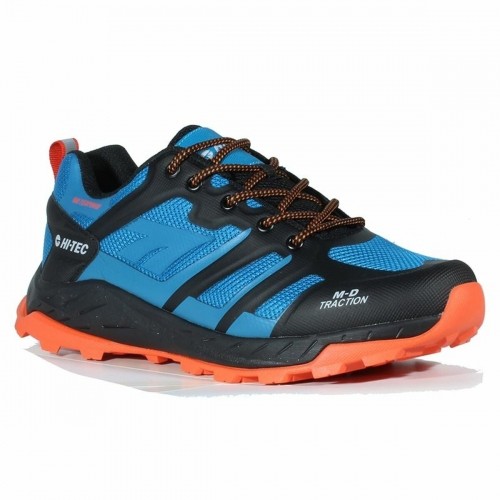 Running Shoes for Adults Hi-Tec Toubkal Low Waterproof Navy Blue Men image 5