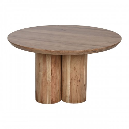 Кофейный столик Home ESPRIT Коричневый Натуральный древесина акации 80 x 80 x 45 cm image 5