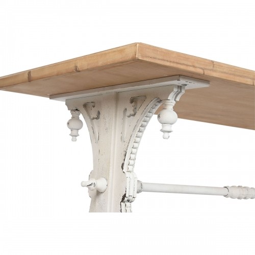 Обеденный стол Home ESPRIT Белый Натуральный Ель Деревянный MDF 180 x 90 x 76 cm image 5