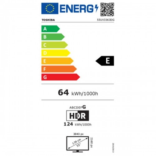 Смарт-ТВ Toshiba 55UV3363DG  4K Ultra HD 55" image 5