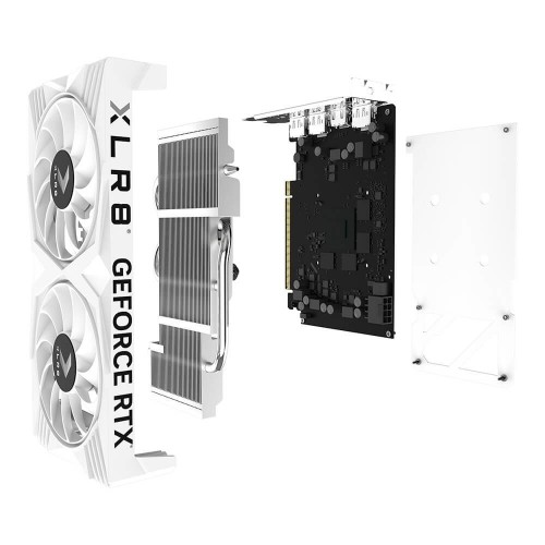 Pny Technologies Karta graf. PNY GEF. RTX 4060 8GB XLR8 G. WHITE E. image 5