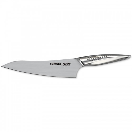 Samura STARK Perfect Kitchen Chef Knife 166mm no AUS 8 džepos no AUS 8 Japānas tērauda 59 HRC image 5