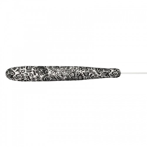 Samura Inca Кухонный нож Nakiri с 165mm белым циркония керамическим лезвием / ABS TPR ручкой image 5