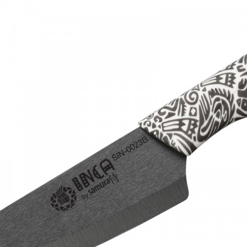 Samura Inca Универсальный кухонный нож с 155mm циркония керамическим лезвием ABS TPR ручкой image 5
