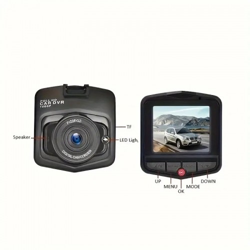 iWear GT4 HD Авто DVR Видео регистратор с G-Sensor 1080p HD 120° углом 2.4'' LCD Черный image 5