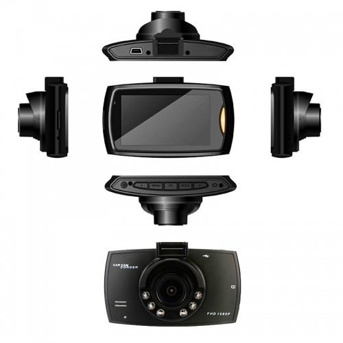 iWear GT3 HD Автомобильный Видеорегистратор с датчиком удара 1080p HD 140° Широкий угол обзора 2.7'' LCD черный image 5