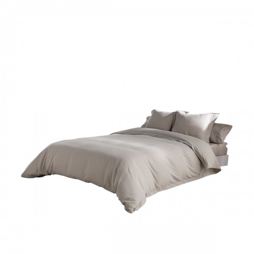 Комплект чехлов для одеяла Alexandra House Living Бежевый 90 кровать 4 Предметы image 5