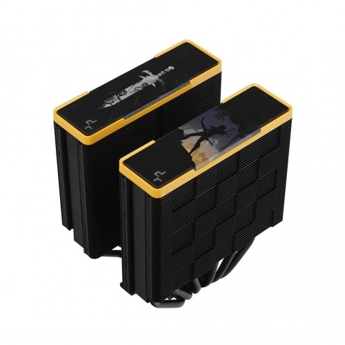 DeepCool AK620 Zero Dark Zoria Processor Air cooler 12 cm Black, Yellow 1 pc(s) image 5