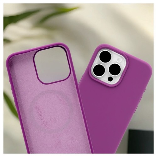 Evelatus Premium Magsafe Mīksta pieskāriena silikona maks - vāciņš Apple iPhone 15 Pro Deep Violeta image 5