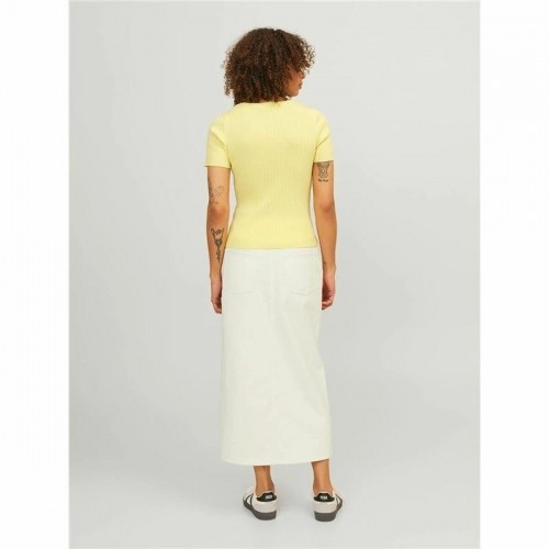 Women’s Short Sleeve T-Shirt Jxsky Ss Jack & Jones French Vanilla Yellow image 5
