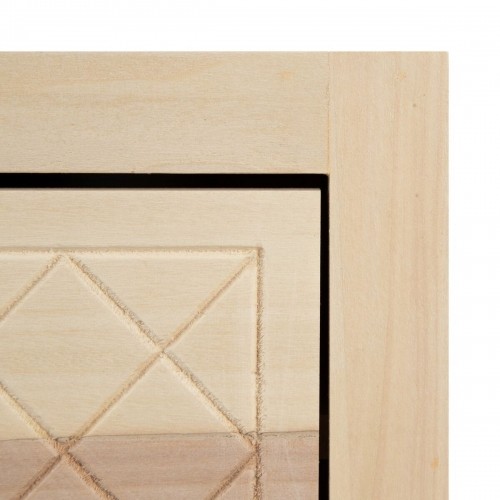 Bigbuy Home Naktsskapītis MARIE Dabisks Drvo topole 42 x 40 x 70 cm image 5