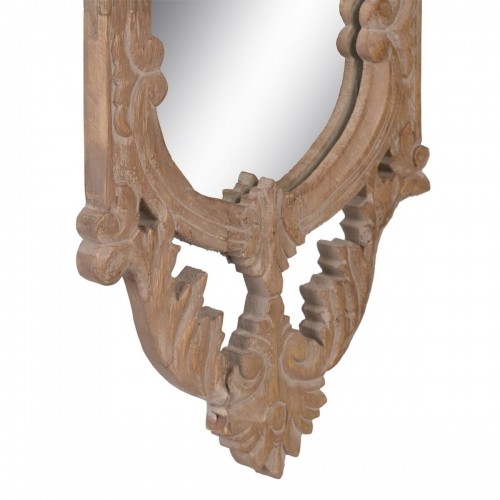 Bigbuy Home Sienas spogulis Brūns Stikls Mango koks 27 x 2 x 107 cm Vintage image 5