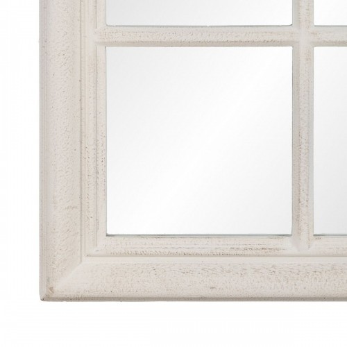 Bigbuy Home Настенное зеркало Белый Стеклянный Древесина павловнии Вертикаль Окно 80 x 3,5 x 120 cm image 5