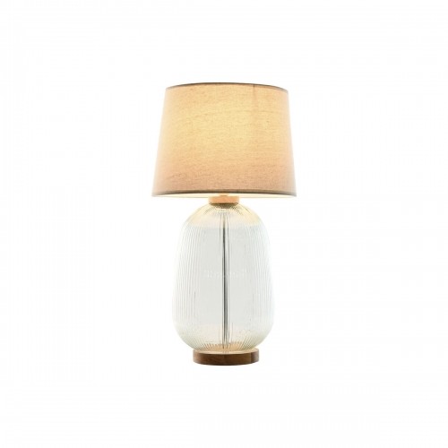Desk lamp Home ESPRIT Beige Wood Crystal 50 W 220 V 32 x 32 x 61 cm image 5