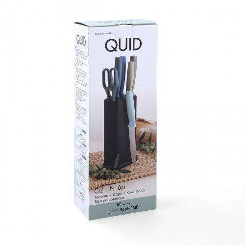 Set of Kitchen Knives and Stand Quid Ozon 21 x 13 x 8 cm 7 Pieces image 5