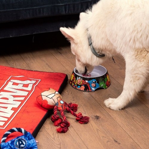 Dog Feeder Marvel Melamin 180 ml Red Metal image 5
