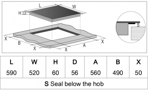 Induction hob Bomann EBKI7942 image 5