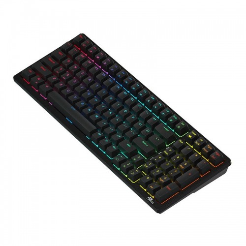 Wireless mechanical keyboard Royal Kludge RK98 RGB, Brown switch (black) image 5
