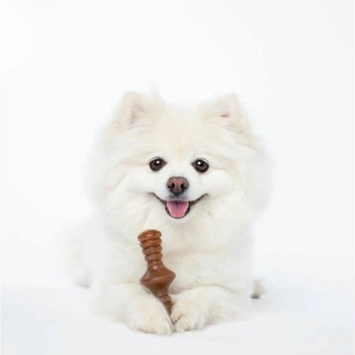 Dog chewing toy Benebone Brown animals image 5