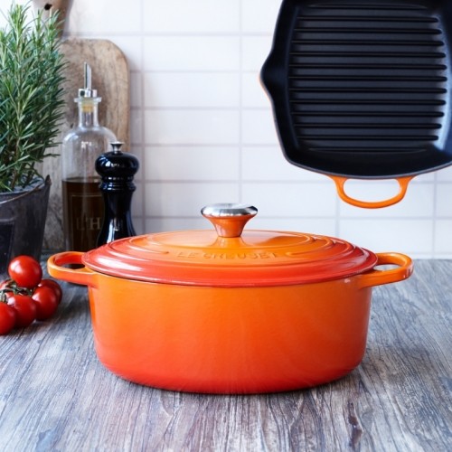Le Creuset Signature Roaster oval 31cm oven red (21178310902430) image 5