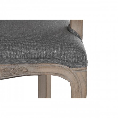 ēdamistabas krēsls DKD Home Decor Tumši pelēks 57 x 57 x 94 cm image 5