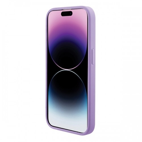 Guess GUHMP15SPSAHMCU iPhone 15 6.1" fioletowy|purple hardcase Saffiano MagSafe image 5