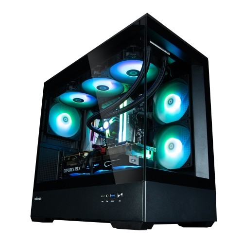 Zalman P30 Black, ARGB Fan x3 image 5