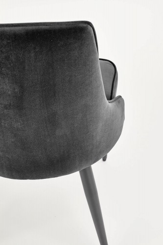 Halmar K365 chair, color: black image 5
