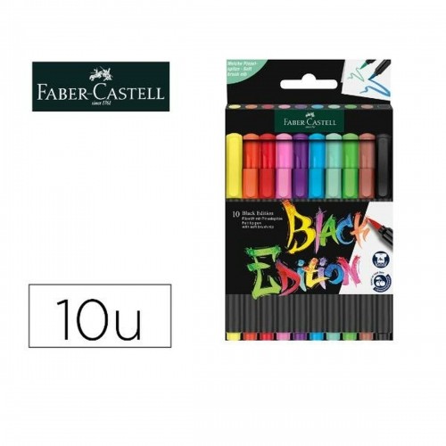 Набор маркеров Faber-Castell 116451 Разноцветный (10 Предметы) image 5