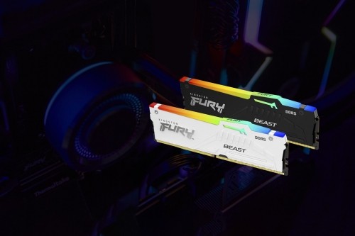 Kingston Technology FURY Beast 16GB 6000MT/s DDR5 CL36 DIMM White RGB EXPO image 5