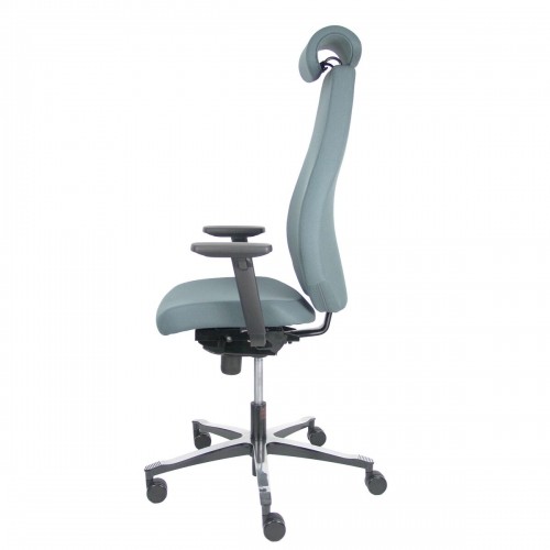 Office Chair with Headrest Bjarg P&C 5ST61LC Grey image 5